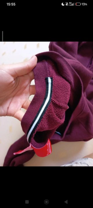 Sudadera Nike granate talla M Unisex