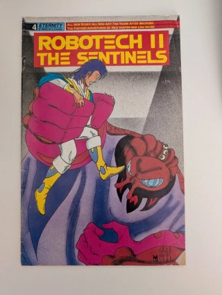 Robotech II: the sentinels #1, 2, 4
