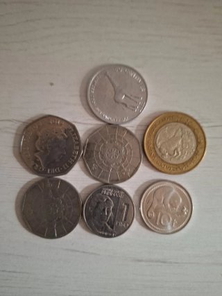 7 Monedas del Mundo