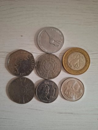 7 Monedas del Mundo