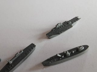 7 Barcos Montaplex Acorazados Años 80