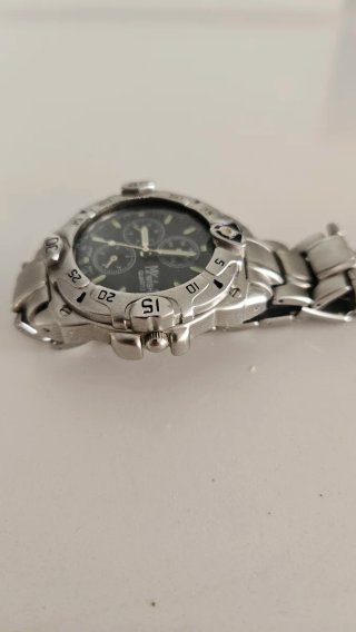 Reloj MY WISH Cronógrafo Plata Negro