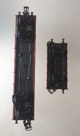 Lima H0 Bisarca + Rivarossi Carro a sponde vintage