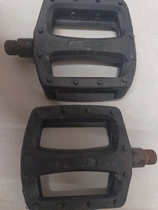 Pedales de Bicicleta Negros de bmx