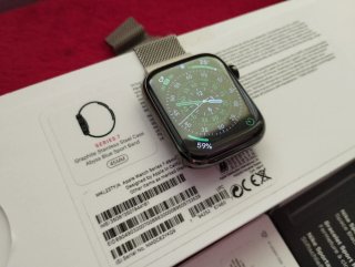 Apple Watch Series 7 45 mm LTE Zafiro