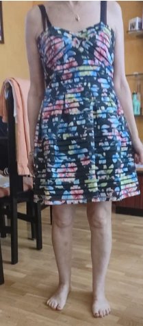 Vestido de verano estampado