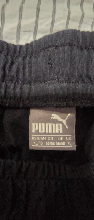 Bermudas Puma Negras Talla XL