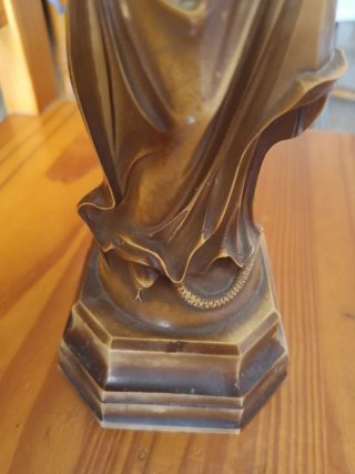 Virgen con Niño Jesús - Figura Decorativa