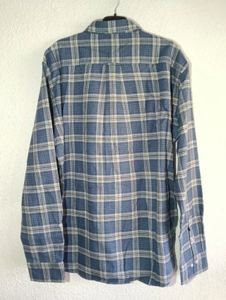 Camisa Gant Talla XXL Cuadros Azul y Blanco