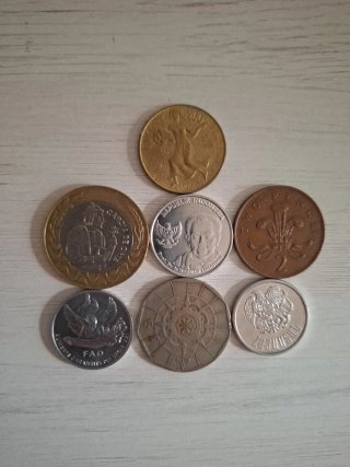 7 Monete del Mondo