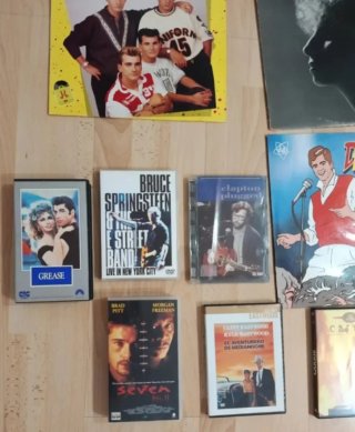 LPS DVD VHS Películas Música Conciertos