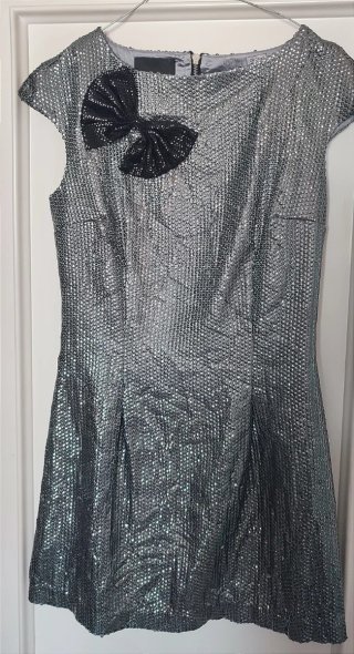 Vestido Lentejuelas Lazo Talla M Kira Plastinina