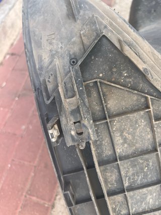 Contraescudo y suelo Honda SFX