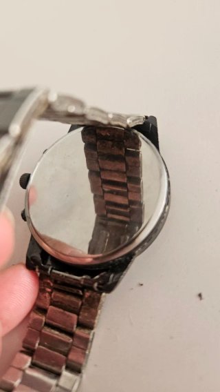 Reloj Dekros Negro y Plateado