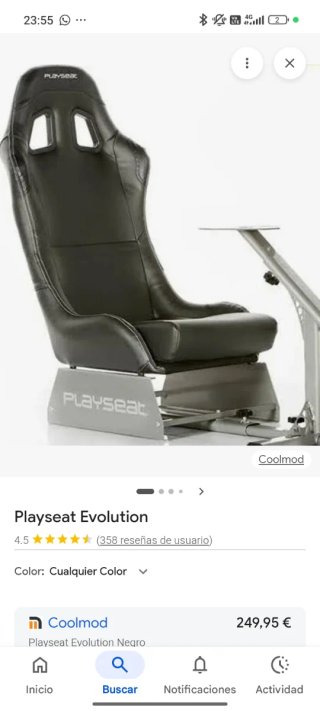 Playseat Simulador para PlayStation