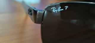 Gafas de Sol Ray-Ban Aviador Negro/Plata