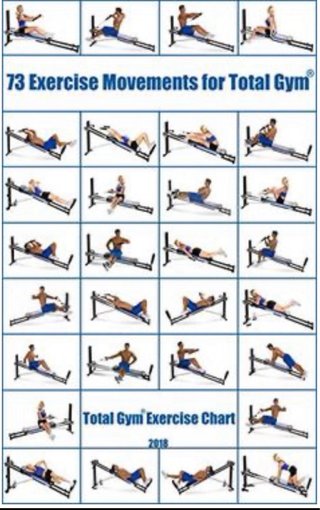 Máquina Remo Ejercicios Total Gym 1000