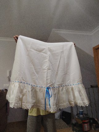 Enagua flamenca con volantes