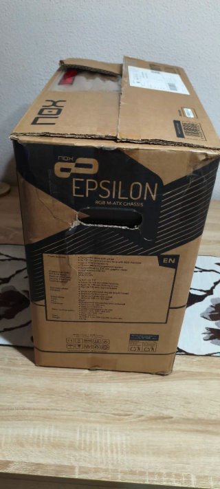 Chassis Nox M-ATX/ITX + 4 ventiladores (Nueva)