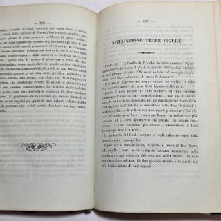 Libro 1863 Lang Sullo Stato Della Scienza Glaucoma