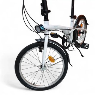 BICICLETA PLEGALBE BTWIN OXYLANE 500 BLANCA