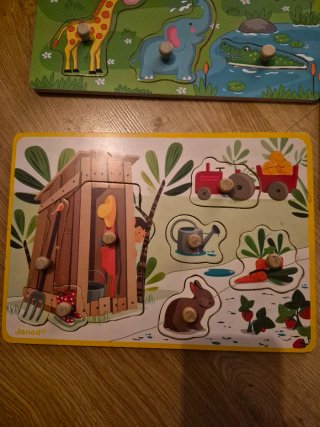 Puzzles de madera educativos