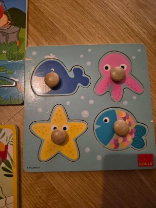 Puzzles de madera educativos