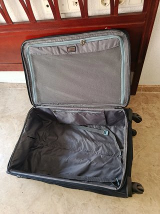 Maleta de viaje grande Roncato azul