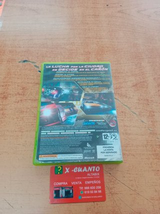 JUEGO XBOX 360 NEED FOR SPEED CARBONO