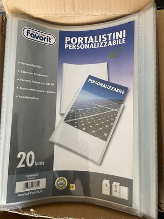 175 Portalistini Favorit 20 buste 22x30