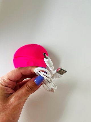 Limpiador Facial Eléctrico Rosa