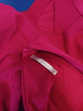 Vestido rosa escotado espalda
