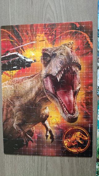 Puzzles Jurassic World 3 x 48 piezas