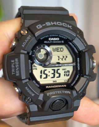 Casio G-Shock GW-9400J Rangeman Blackout Mod.
