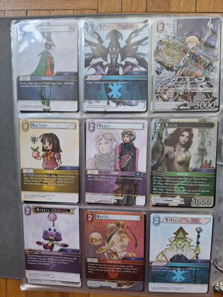 Lote 450 Cartas distintas Final Fantasy CCG TCG