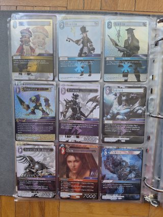 Lote 450 Cartas distintas Final Fantasy CCG TCG