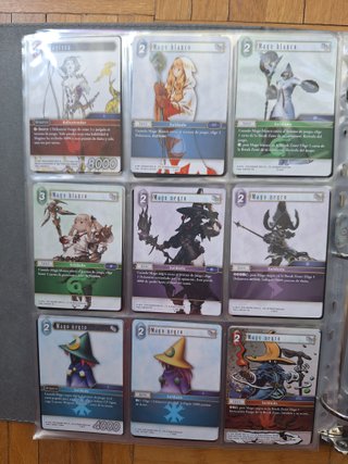 Lote 450 Cartas distintas Final Fantasy CCG TCG