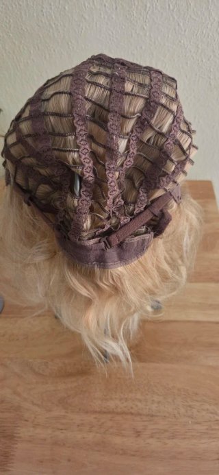 Peluca Ombre Rubia Ondulada Nueva