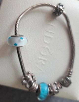 Pulsera Pandora Plata con Charms