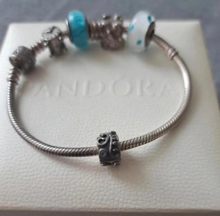 Pulsera Pandora Plata con Charms