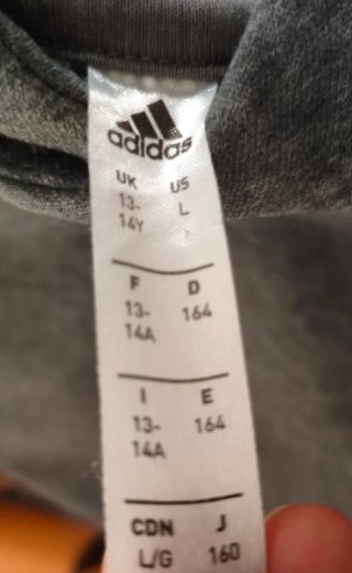 Sudadera Adidas Gris con Capucha