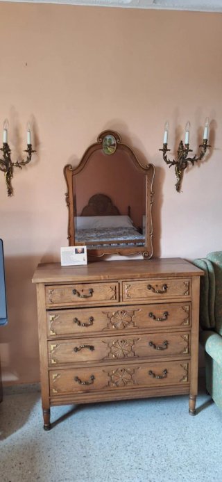 Dormitorio completo madera