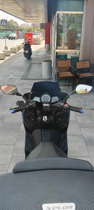 Wottan 2020 Maxi Scooter Azul/Negro