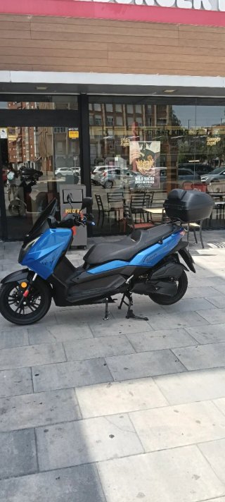 Wottan 2020 Maxi Scooter Azul/Negro