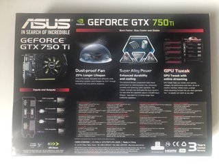 ASUS GeForce GTX 750 Ti 2GB GDDR5