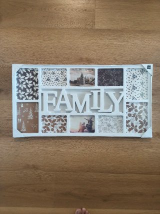Porta-Retratos Família Branco