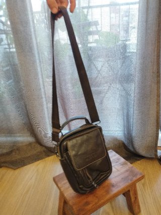 Bolso Diesel Marrón Piel