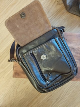 Bolso Diesel Marrón Piel