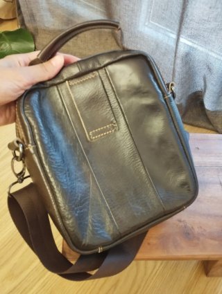 Bolso Diesel Marrón Piel