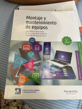 Montaje y mantenimiento de equipos 3.ª edición